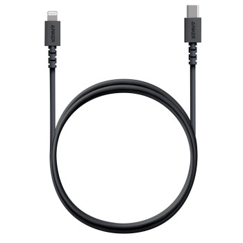 Anker A8612 PowerLine 3ft Select USB-C to Lightning Connector Cable - Black (0.9M)