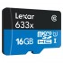 Lexar 633X microSDXC 16GB High-Performance Class10 Memory Cards with SD Adapter (up to 95MB/s Read)