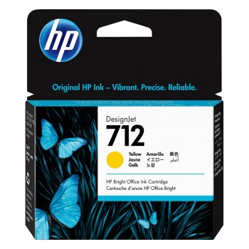 HP 712 29-ml Yellow DesignJet Ink Cartridge	