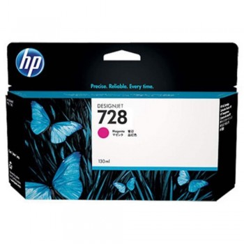 HP 728 130-ml Magenta DesignJet Ink Cartridge (F9J66A)