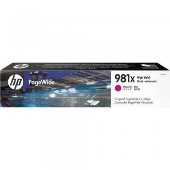 HP 981X High Yield Magenta Original PageWide Cartridge (L0R10A)