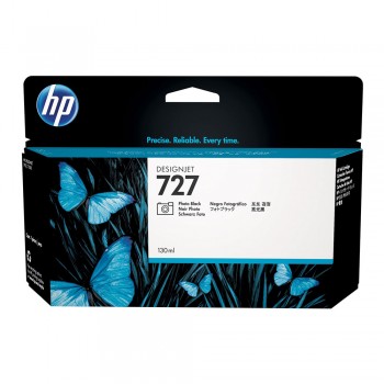 HP 727 130-ml Photo Black DesignJet Ink Cartridge (B3P23A)