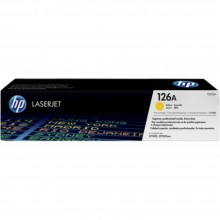 HP 126A Yellow LaserJet Toner Cartridge (CE312A)