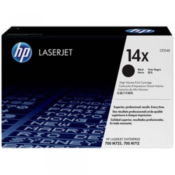 HP 14X High Yield Black Original LaserJet Toner Cartridge (CF214X)