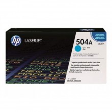 HP 504A Cyan LaserJet Toner Cartridge (CE251A)