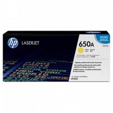 HP 650A Yellow LaserJet Toner Cartridge (CE272A)