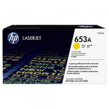 HP 653A Yellow LaserJet Toner Cartridge (CF322A)