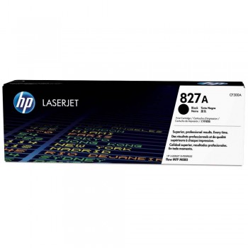 HP 827A Black LaserJet Toner Cartridge (CF300A)