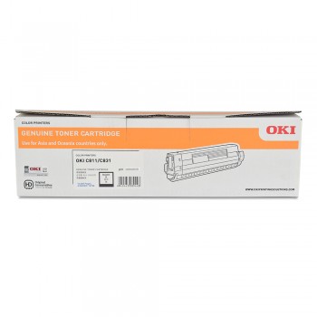 OKI C831 Black 10k Toner (Item No: OKI C831 BK) - 44844528