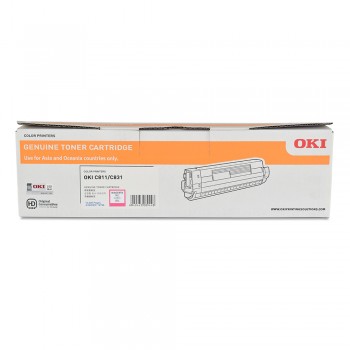 OKI C831 Magenta Toner - 44844526