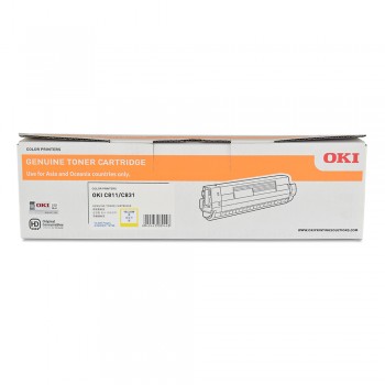 OKI C831 Yellow Toner - 44844527