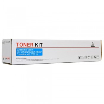 OKI C510/530 CYAN TONER 5k 44469727 ( ITEM NO : OKI C510 CY )