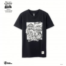 APL-PIX-TEE-005 PIXAR Tee Toy Story Comic (Black, Size XS)