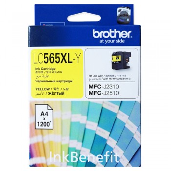 Brother LC-565XL Yellow Ink Cartridge