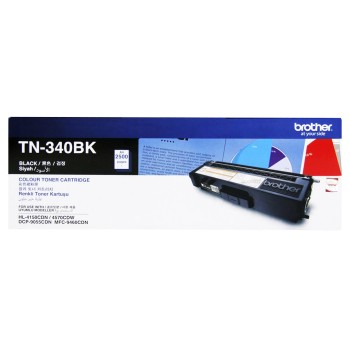 Brother TN-340 Black Toner Cartridge 2.5k