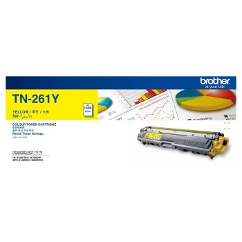 Brother TN-261 Yellow Toner Cartridge