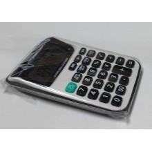 12 Digit Dual Power Electronic Calculator - [Pocket Size] - 12cm x 8.7cm ( Without Box)