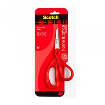 3M 1406 Scotch Home &amp; Office Scissors 6&quot;