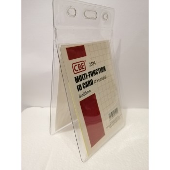 CBE 2534 Multi-Function ID Card (4 pocket)