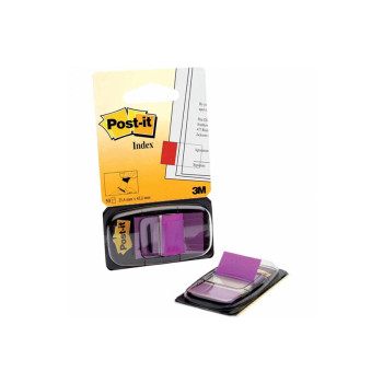 3M Post-it Colour Flags (680) - 1 in x 1.7 in (25,4 mm x 43,2 mm) - Purple