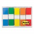 3M Post It Small Colour Flags (683-5CF) - 5 Colours x 20's