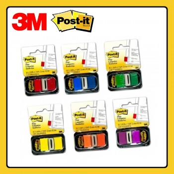 3M Post-it Colour Flags (680) - 1 in x 1.7 in (25,4 mm x 43,2 mm)