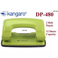 Kangaro DP480 Inspiro 2 Hole Puncher / Penebuk Kertas 2 Lubang - ( Up To 12 Sheets)