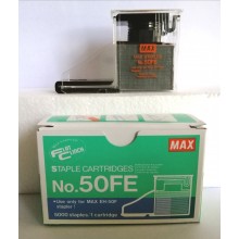 Max Flat Clinch Staples Cartridges No.50FE (MAX EH-50F)