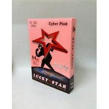 LUCKY STAR A4 PREMIUM COLOUR PAPER 80gsm ( CYBER COLOUR ) - Cyber Pink