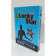 LUCKY STAR A4 PREMIUM COLOUR PAPER 80gsm ( DARK COLORS ) - Dark Blue