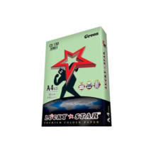 LUCKY STAR A4 PREMIUM COLOUR PAPER 80gsm ( LIGHT COLOURS ) - Green