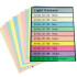 LUCKY STAR A4 80gsm ( LIGHT COLOURS ) PREMIUM COLOUR PAPER - 450's/Pack