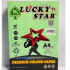 LUCKY STAR A4 80gsm ( LIGHT COLOURS ) PREMIUM COLOUR PAPER - 450's/Pack