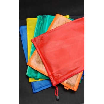 A4 Zip Bag File Folder Double Layer /  Document Zipper Bag / Zip Bag / Document Pouch  / File Holder Document Bag  A4