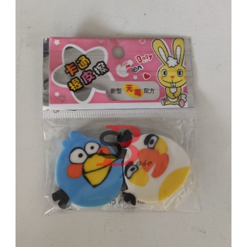 Fancy Eraser No.522 (ANGRY BIRDS) 2pcs/pack