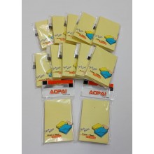 Aopai 2 " x 3" Sticky Notes - 100 Sheets@Pad (Yellow) - [12 Pad @Pkt]