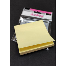 Sticky Notes Pad 3 Inci x 3 Inci / Memo Sticky Note /  - 100 Sheets @Pad - Yellow (Aopai)