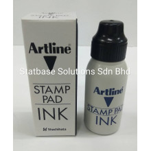 Artline Stamp Pad Refill Ink  - 50cc / 50ml - Black