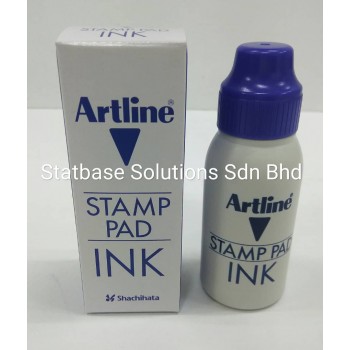 Artline Stamp Pad Refill Ink  - 50cc / 50ml - Blue