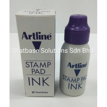 Artline Stamp Pad Refill Ink  - 50cc / 50ml - Purple