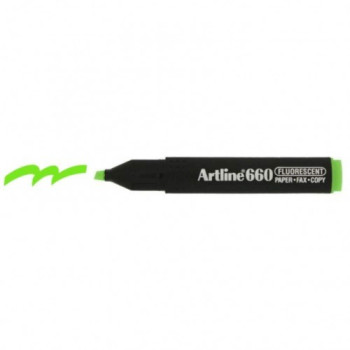 Artline 660 Fluorescent Highlighter Pen / Pen Penanda Warna - Fl Green