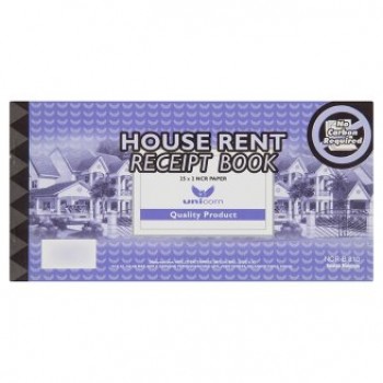 Unicorn House Rent Receipt Book NCR Paper (NCR-B810)