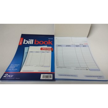 UNICORN NCR BILL BOOK 5" X 8" - (30 X 2Sheets) - B811 