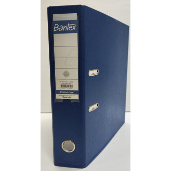 Bantex F4 3" Colour PP LAF / Ordner Folio 70mm (3 Inch) Lever Arch File (1456) - Blue