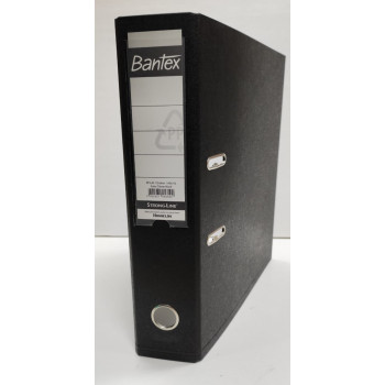 Bantex F4 3&quot; Colour PP LAF / Ordner Folio 70mm (3 Inch) Lever Arch File (1456) - Black