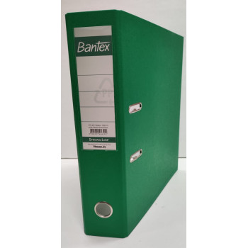 Bantex F4 3" Colour PP LAF / Ordner Folio 70mm (3 Inch) Lever Arch File (1456) - Grass Green