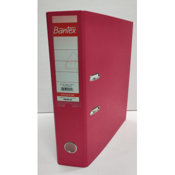 Bantex F4 3&quot; Colour PP LAF / Ordner Folio 70mm (3 Inch) Lever Arch File (1456) - Pink