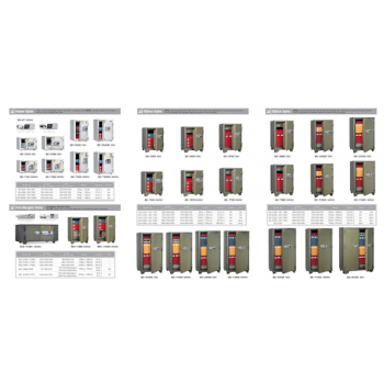 Booil Fire Resistant Safe -BS-D310 – Keylock + Combination Lock Home Safes - (37kg)