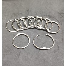 [10's/Pkt] - 38mm Card Ring / Paper Book Rings / Binding Ring / Binder Ring / Key Ring