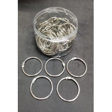 [60's/Drum] - 38mm Card Ring / Paper Book Rings / Binding Ring / Binder Ring / Key Ring